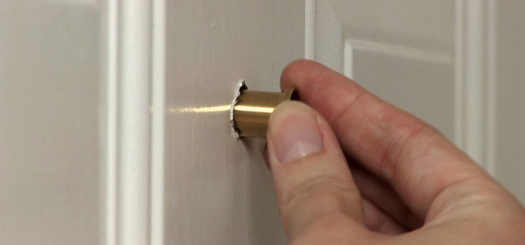 peephole door repair in Tehachapi
